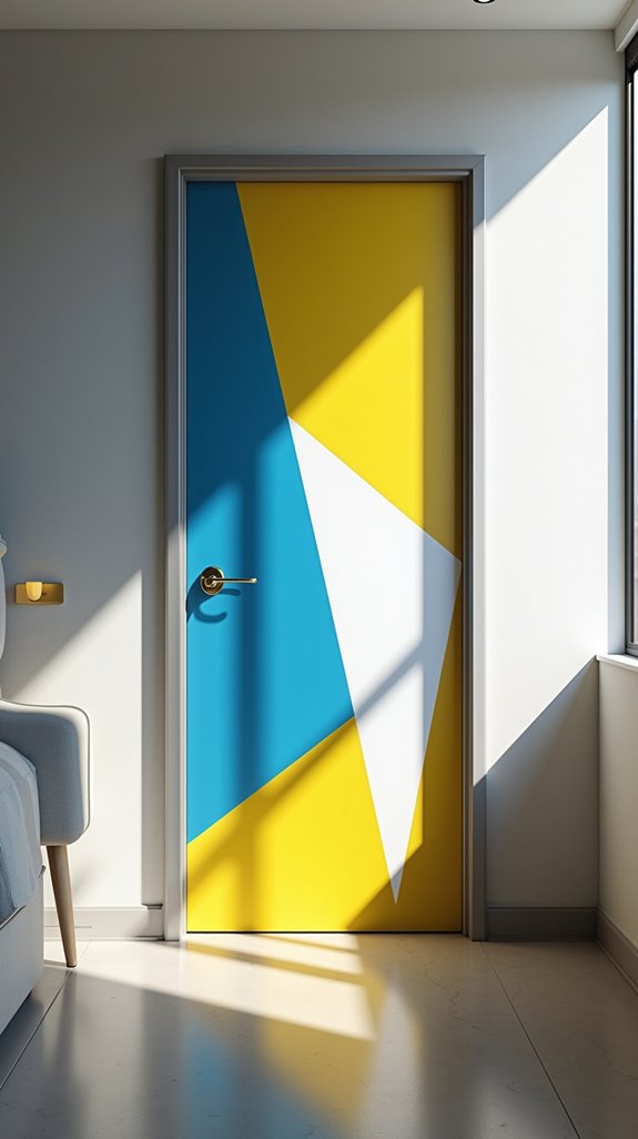 modern geometric door designs