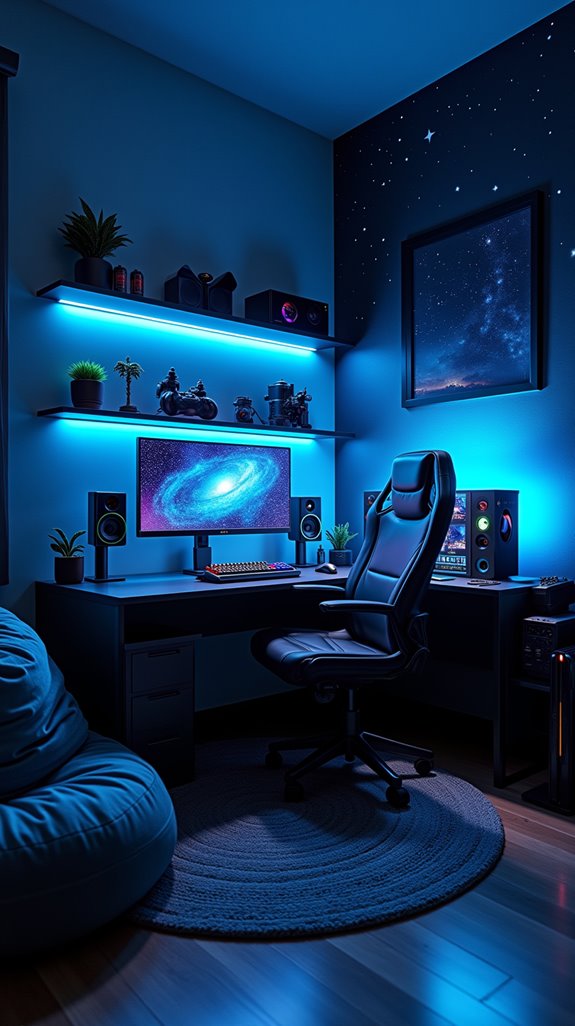 modern tech inspired bedroom upgrade