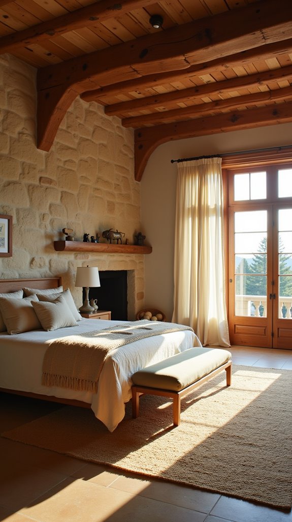 natural materials for tranquility