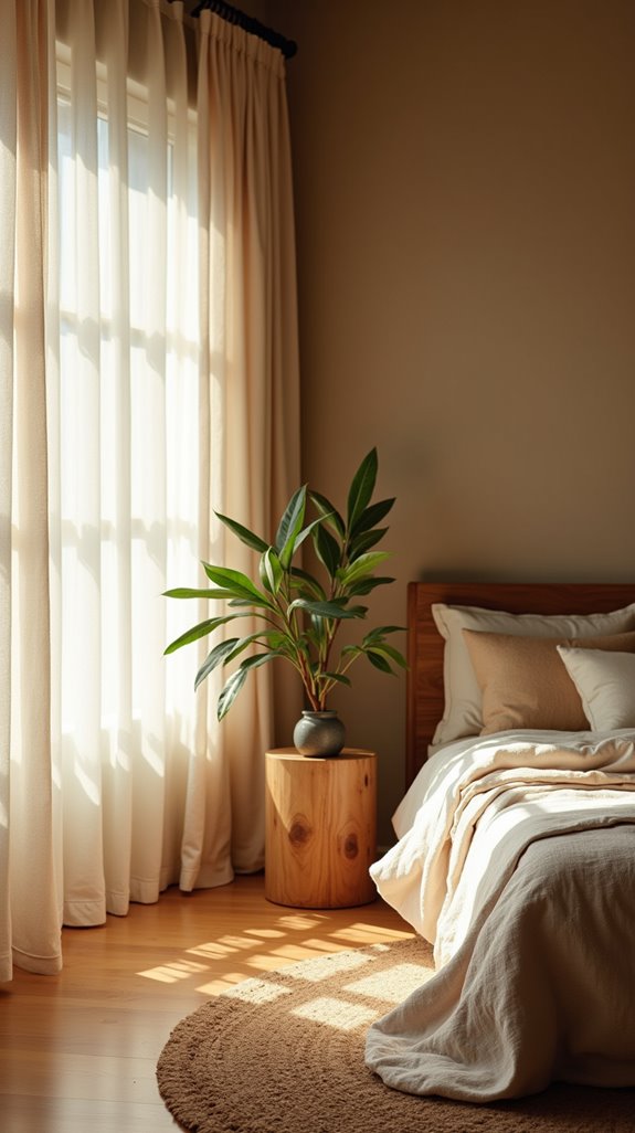 natural materials promote tranquility