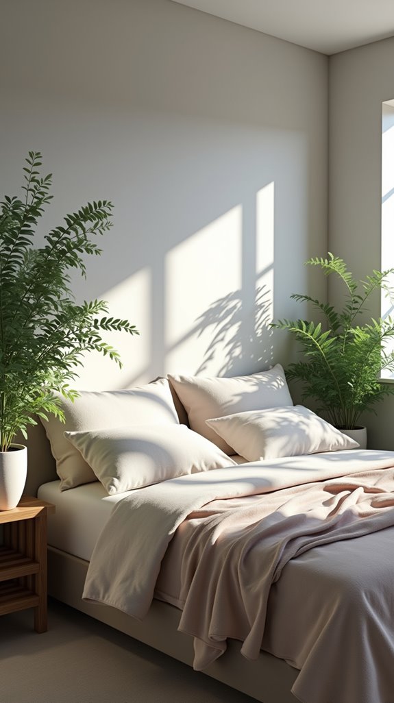 nature infused bedroom decor