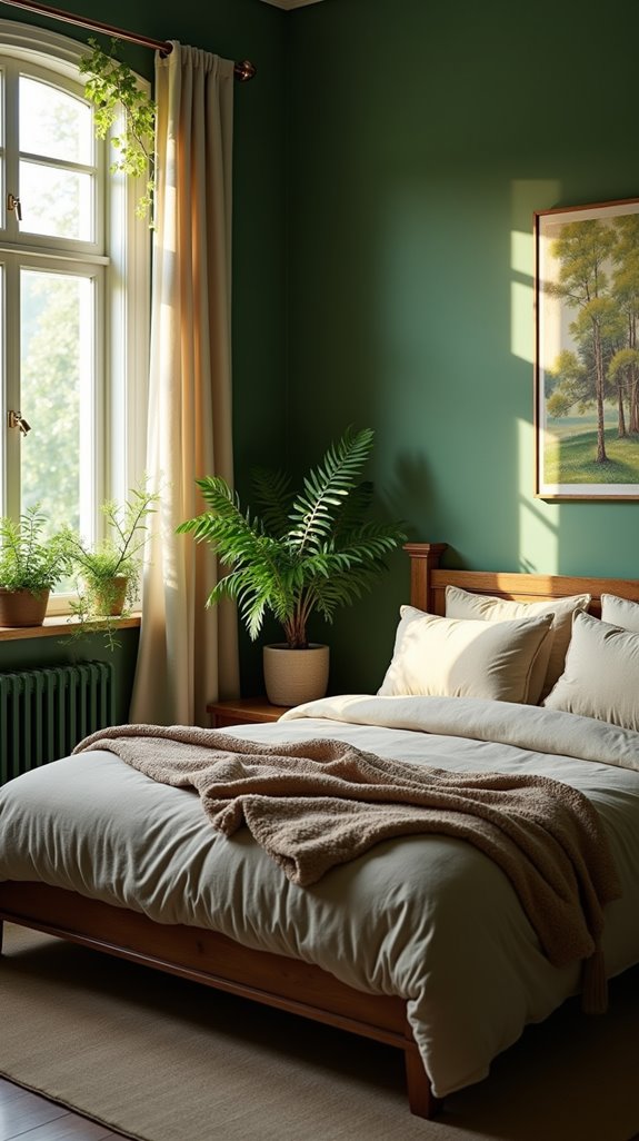 nature inspired bedroom sanctuary