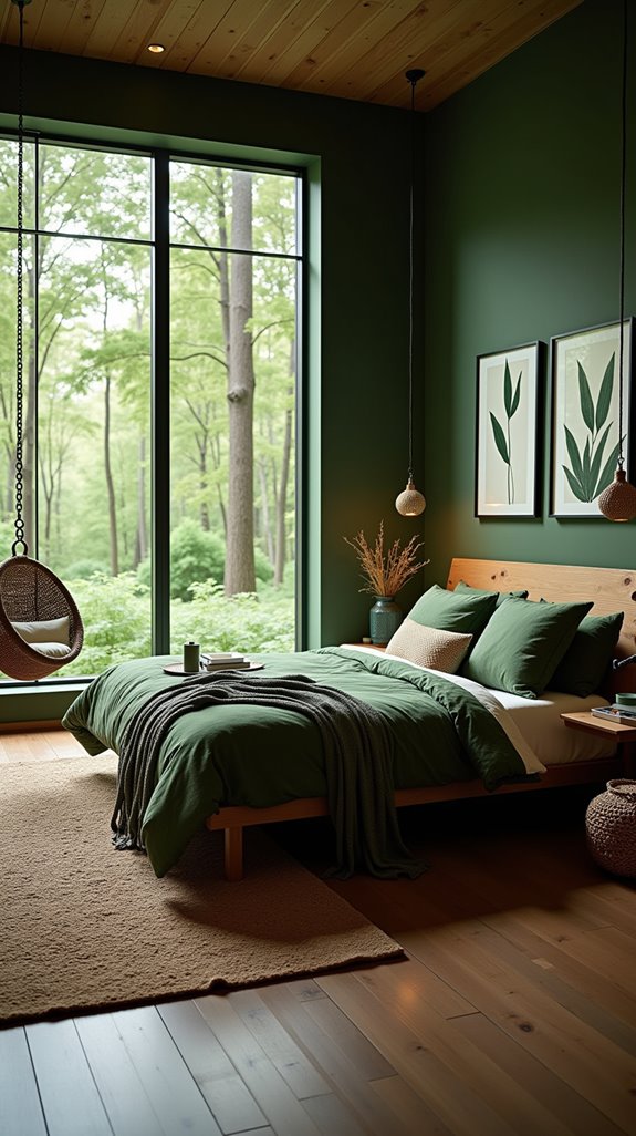 nature inspired bedroom sanctuary