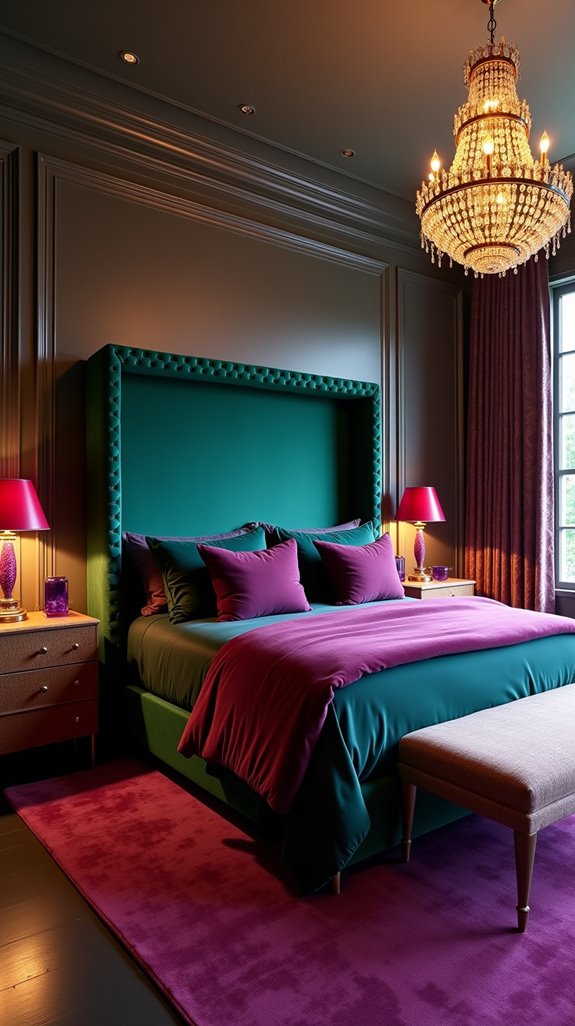 opulent jewel tone sanctuary