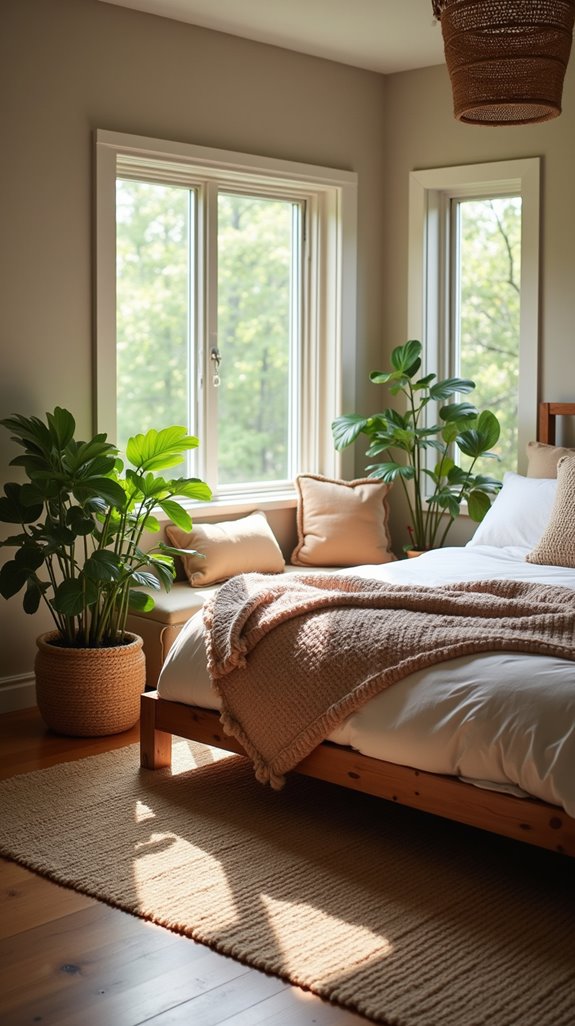 organic elements for basement retreat