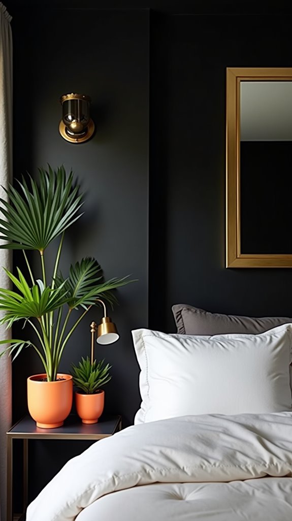 personalized black wall design