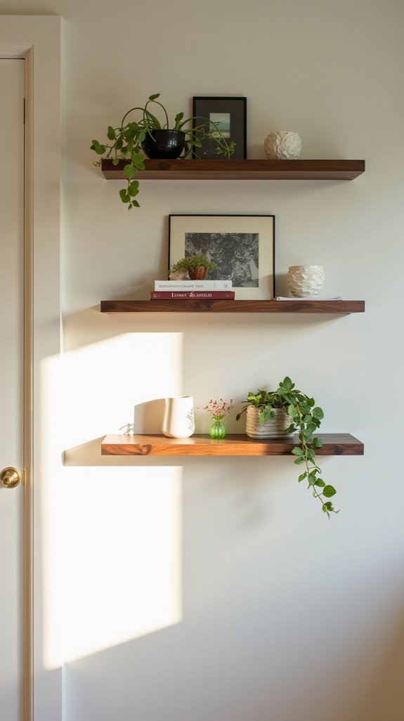 personalized floating shelf solutions