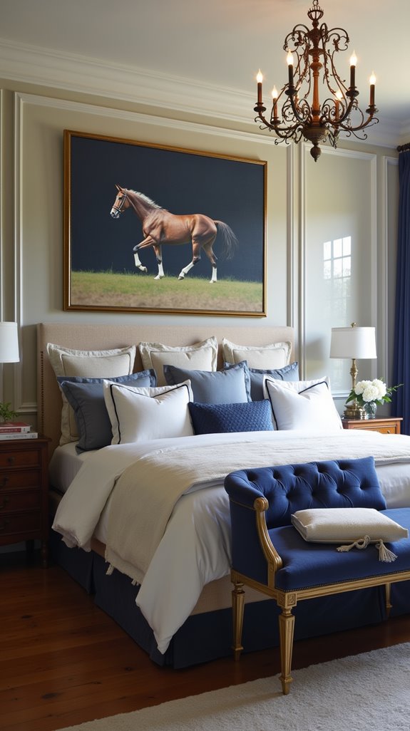 ralph lauren inspired artwork selection