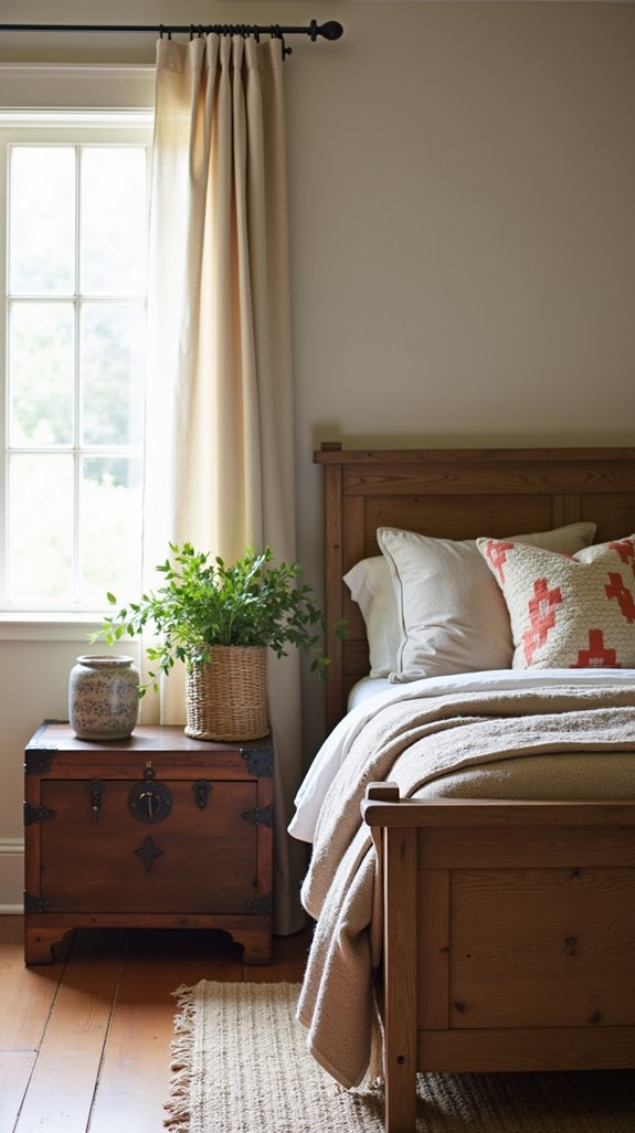 reclaimed wood adds character