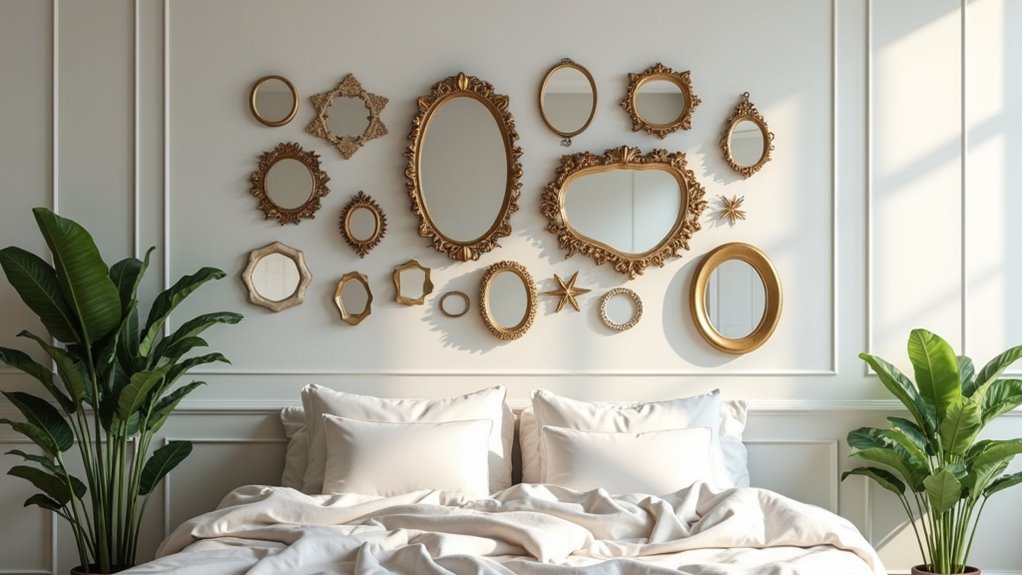 reflective decor for spaciousness