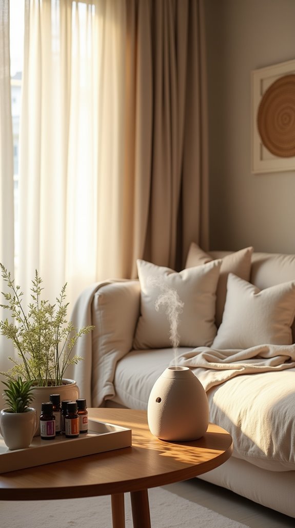 relaxing aromatherapy for productivity