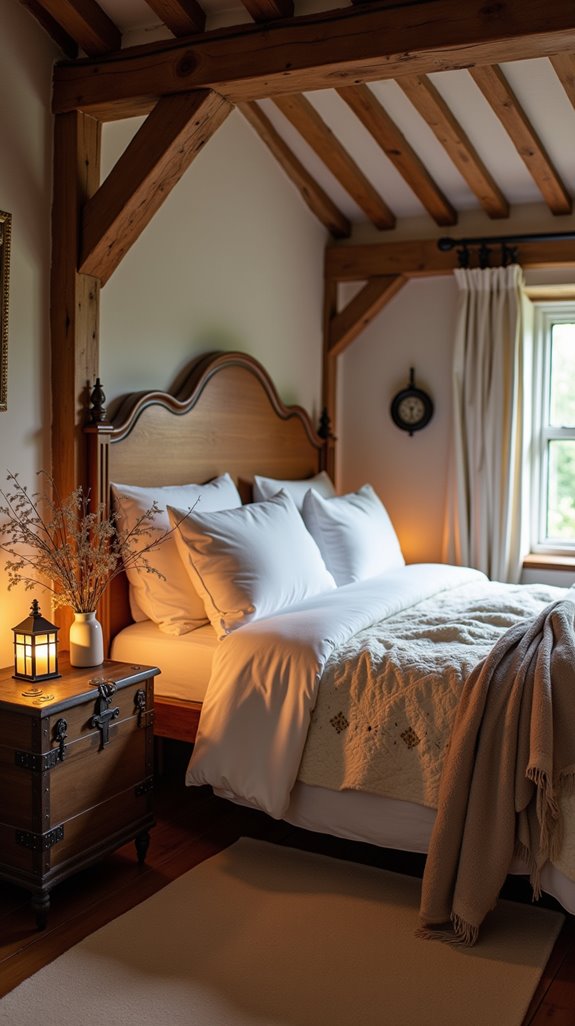 rustic vintage bedroom decor