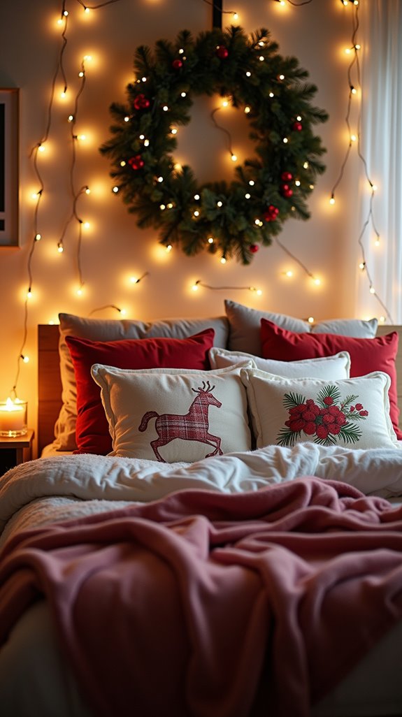 scented candles create ambiance