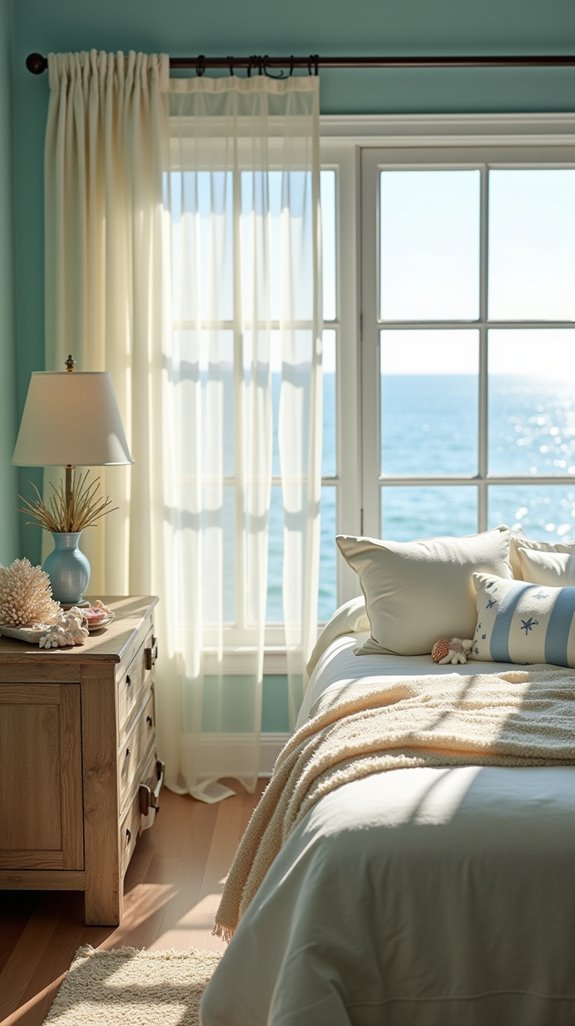 seashell accents for tranquility