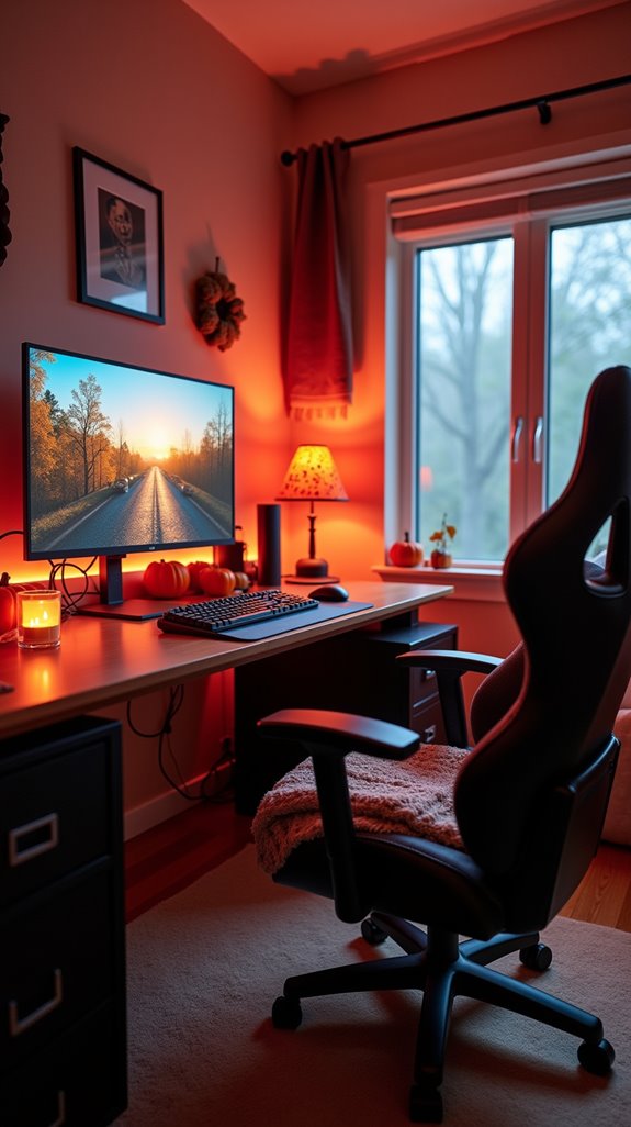 seasonal decor enhances gaming