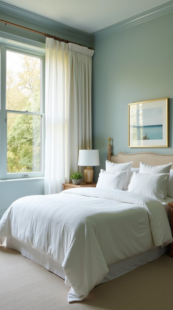 serene bedroom color palette