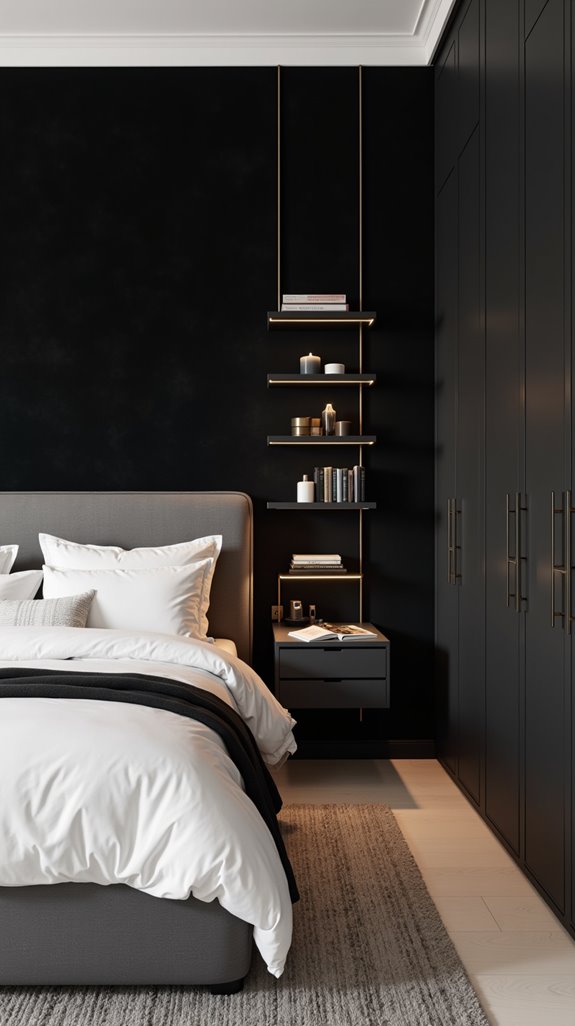 smart storage in bedrooms