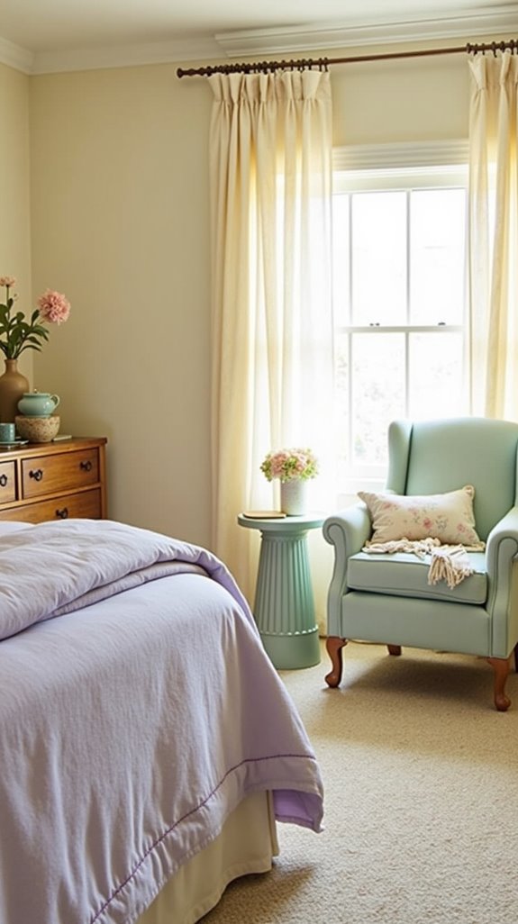 soothing guest room colors