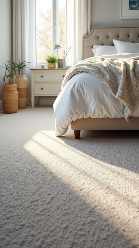 stain resistant carpets ease maintenance