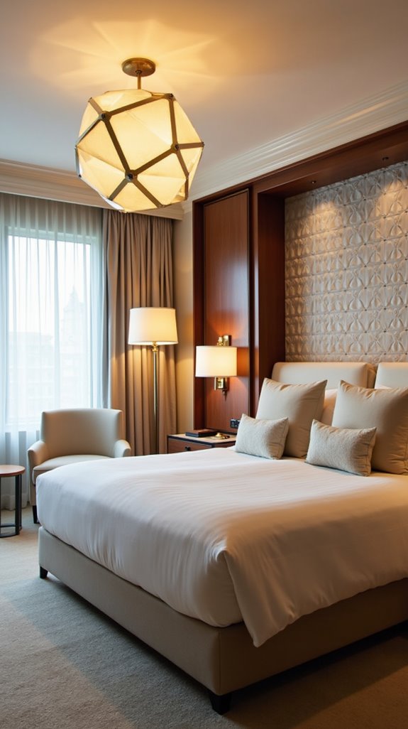 statement lighting for ambiance