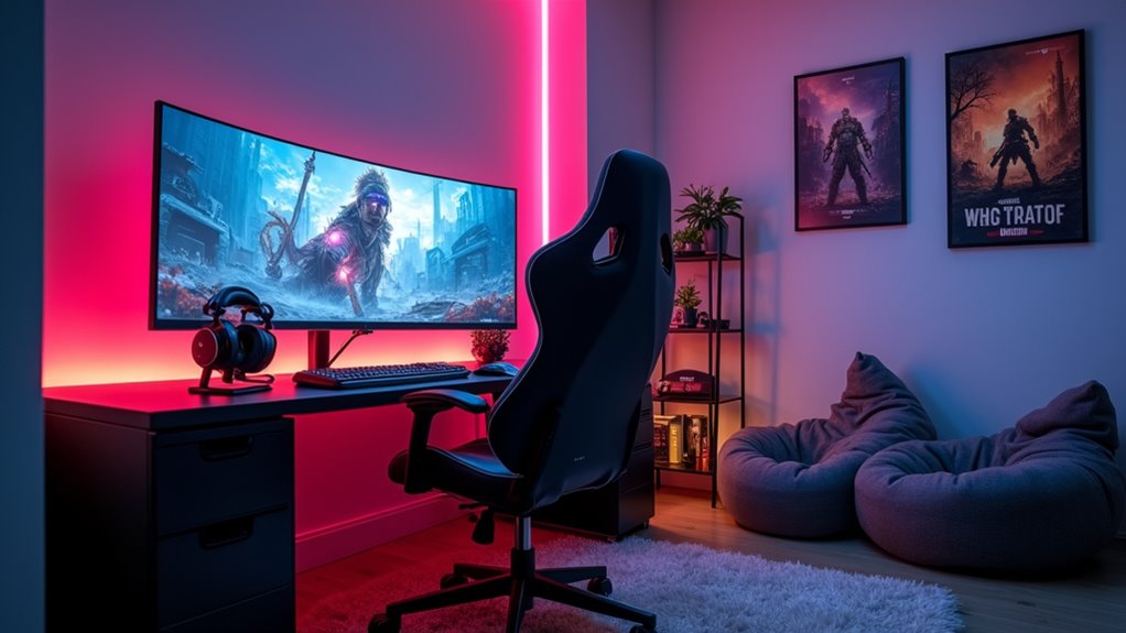 stylish approved gamer spaces