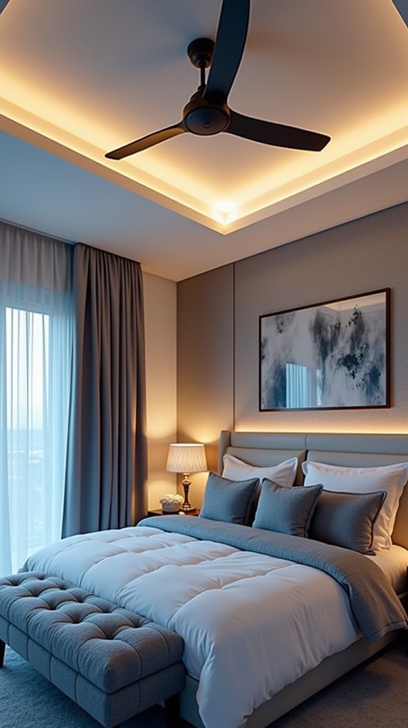 stylish cooling light fixtures