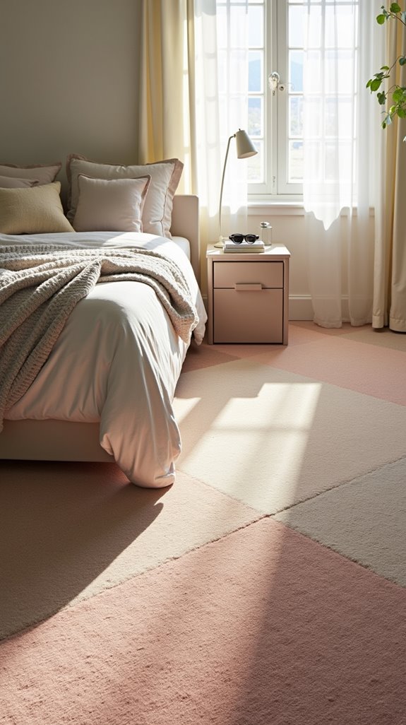 stylish easy maintenance carpet tiles