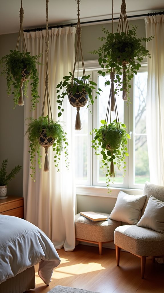stylish plant hangers enhance decor