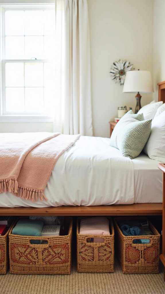 stylish storage with baskets