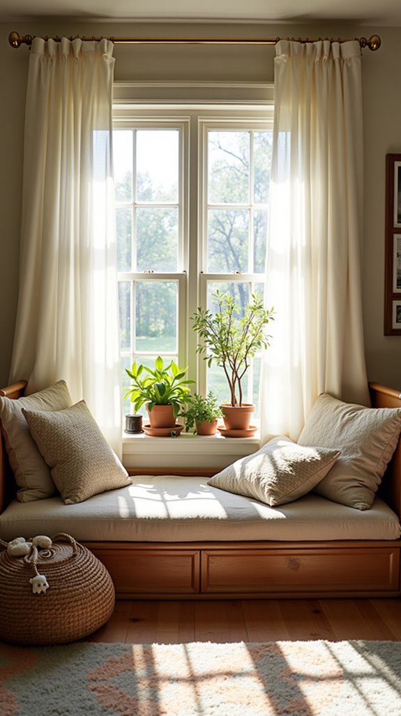 stylish window treatments enhance airflow
