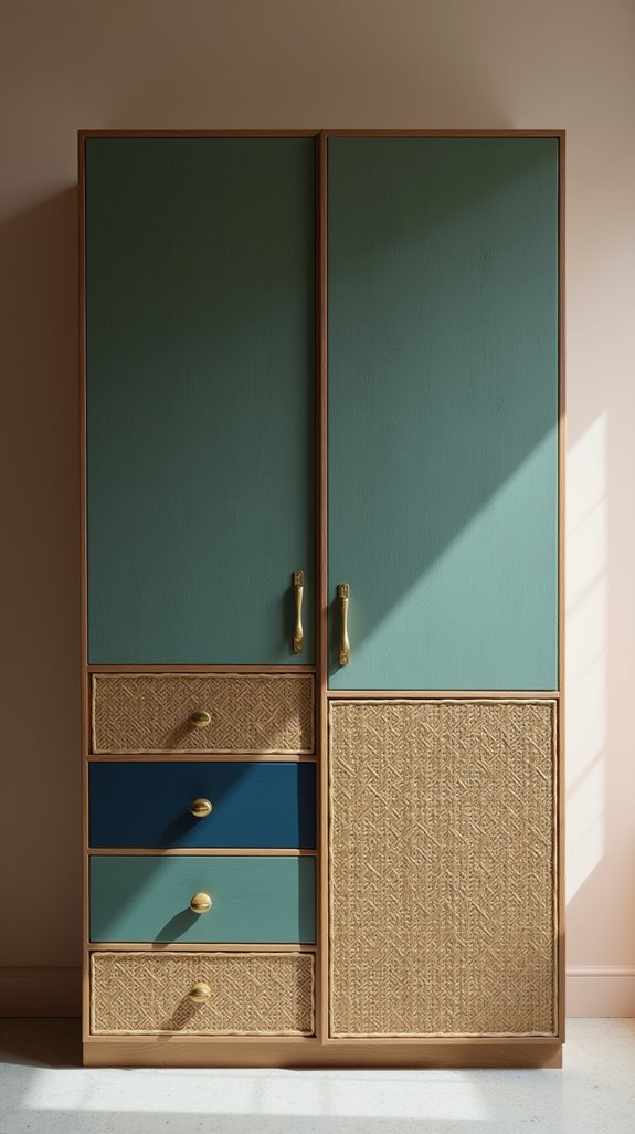 textured cupboard finishes enhance appeal