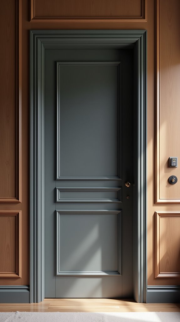 textured paneling transforms doors