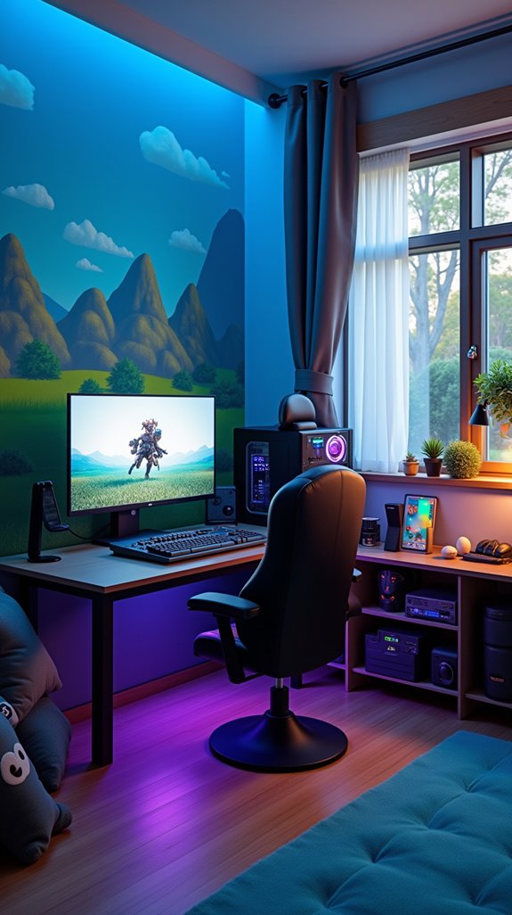 themed gaming decor ideas