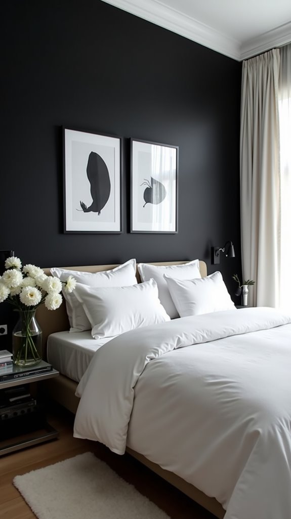 timeless black and white elegance