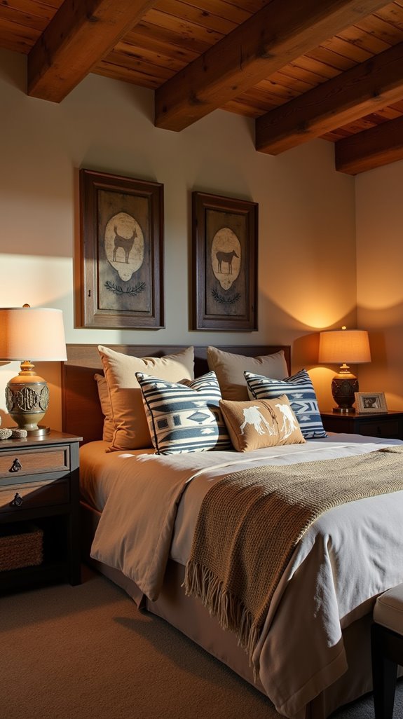 trail inspired accent pillows