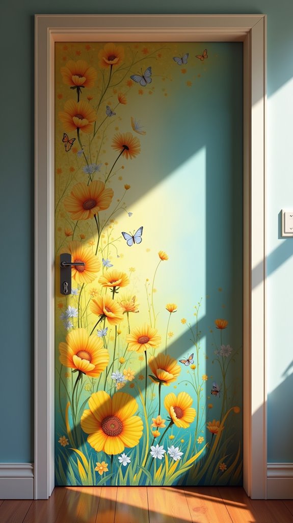 transform doors with art