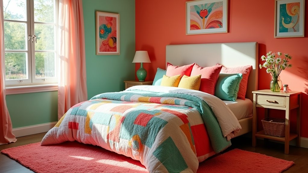 vibrant bedroom design inspiration