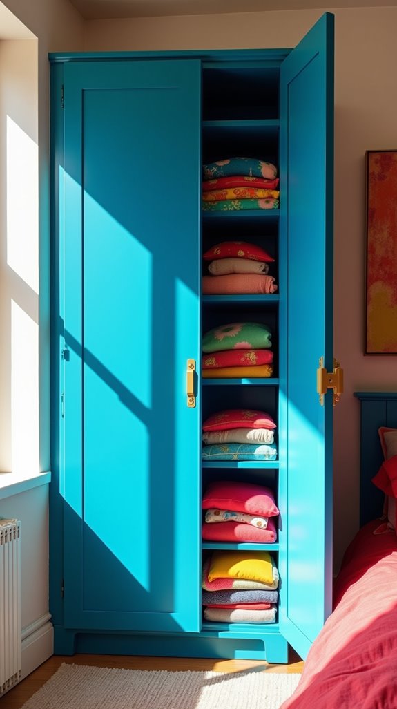 vibrant cupboard color inspiration
