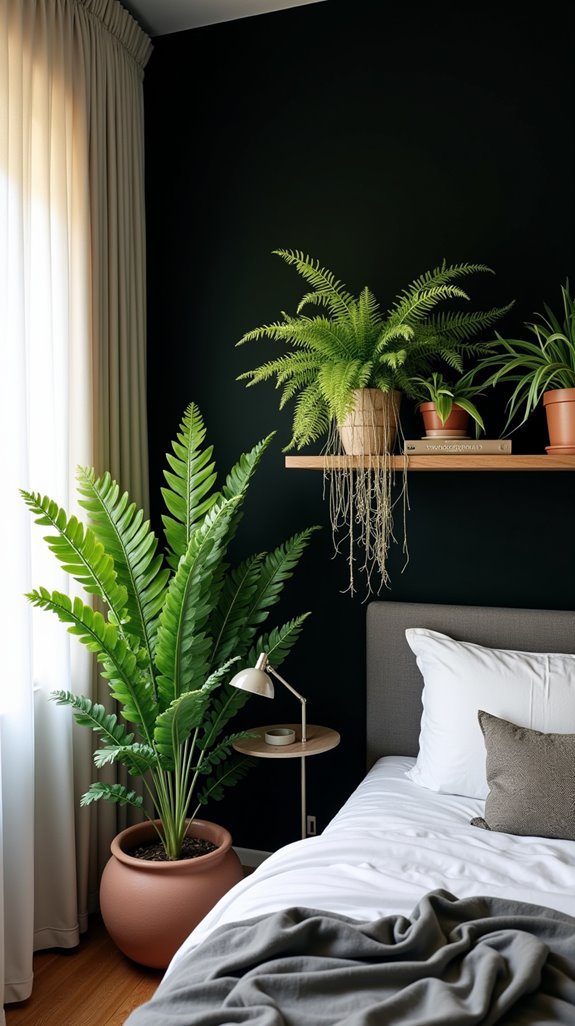 vibrant greenery bold contrast