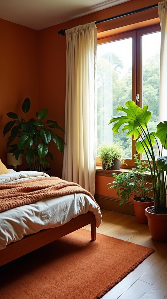 vibrant plants enhance decor