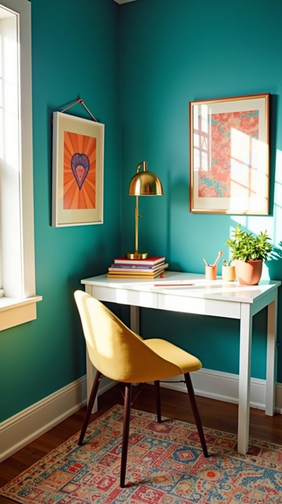 vibrant walls inspire productivity