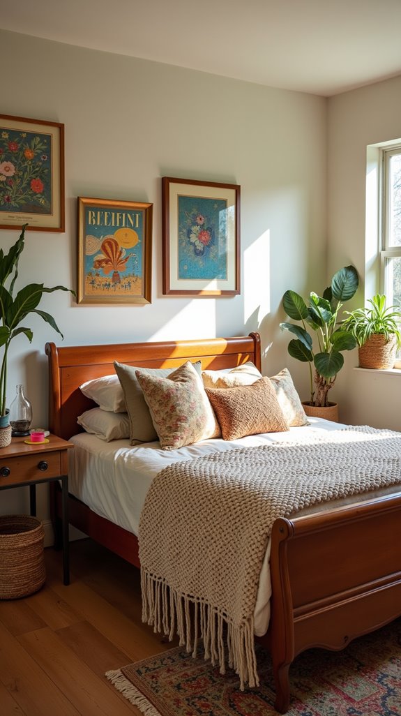 vintage charm in bedrooms