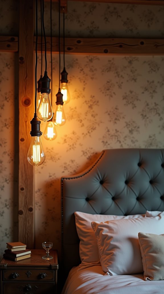 vintage edison bulb charm