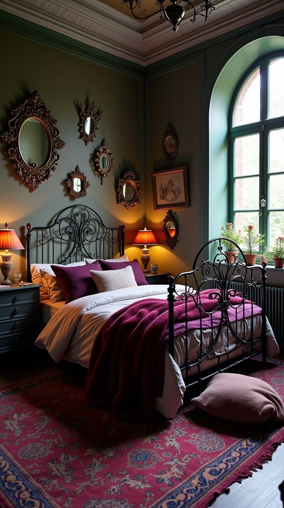 vintage rugs enhance warmth