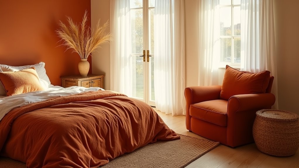 warm earthy bedroom inspiration