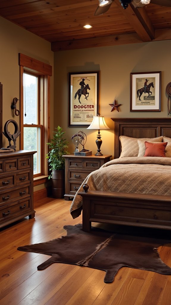western themed bedroom decor