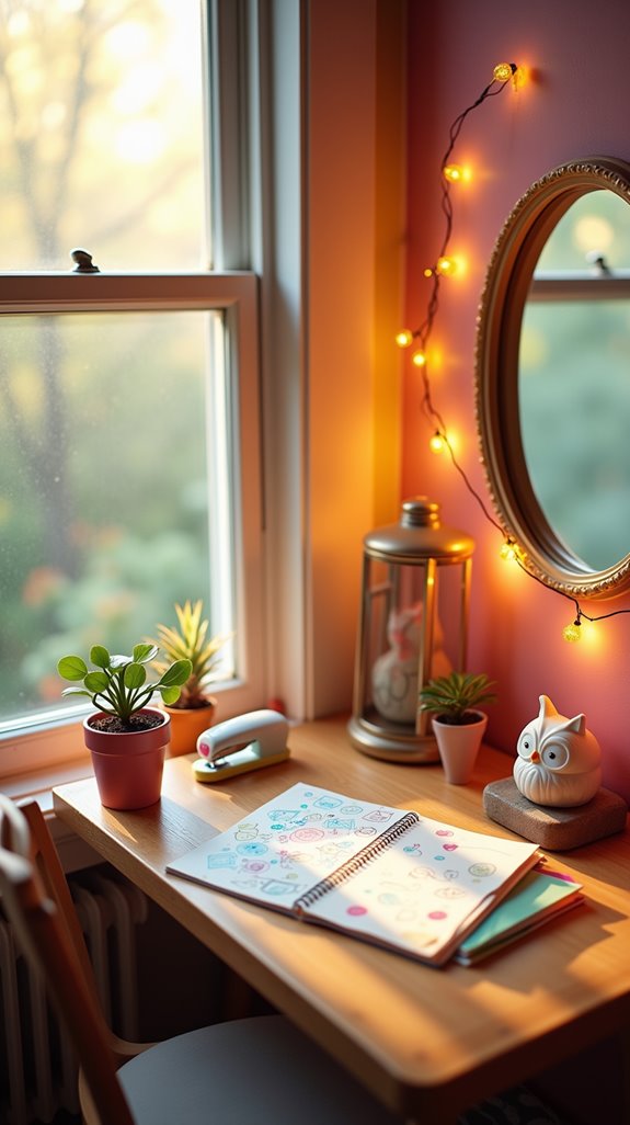 whimsical desk accessories personalization