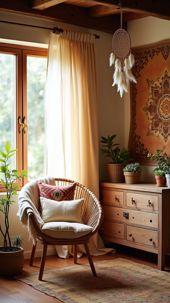 whimsical dreamcatchers enhance decor