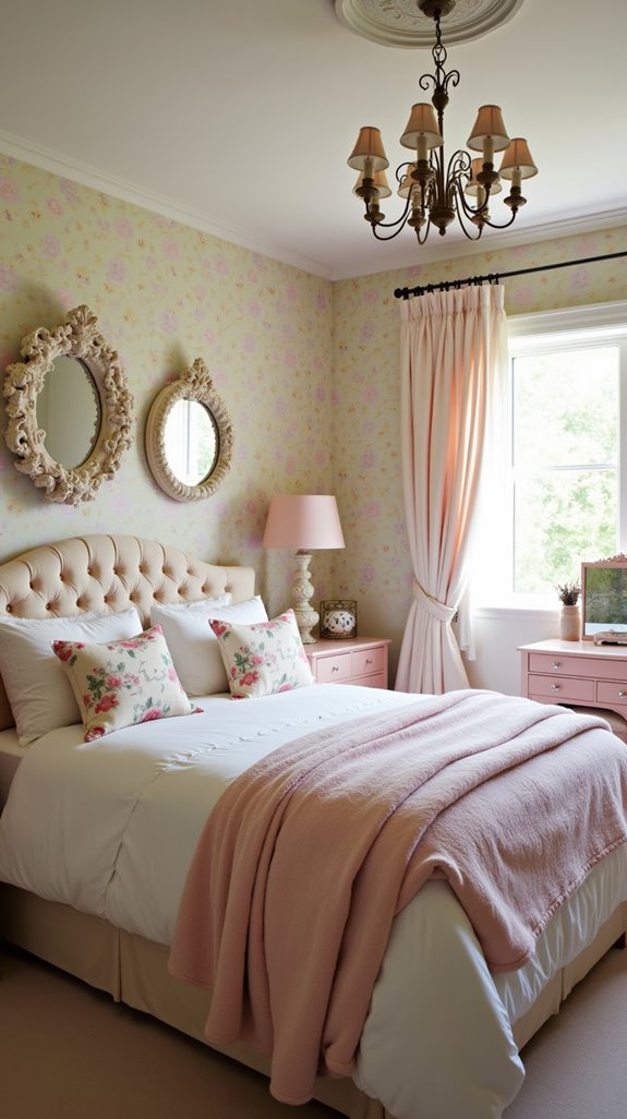 whimsical mirrors enhance brightness