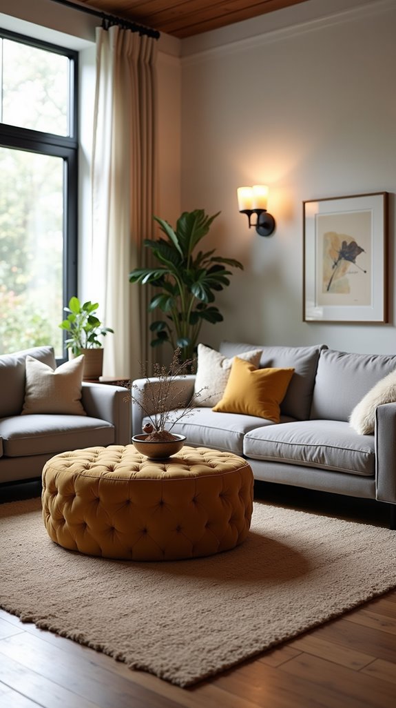 cozy living room arrangement